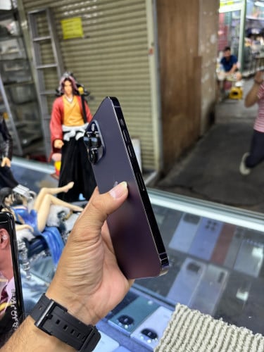 Iphone14pro max 256G ZP sim2 ESIM ស្នាមអេក្រង់ដូររូបប្រើបាន