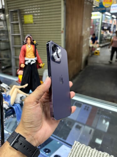 Iphone14pro max 256G ZP sim2 ESIM ស្នាមអេក្រង់ដូររូបប្រើបាន