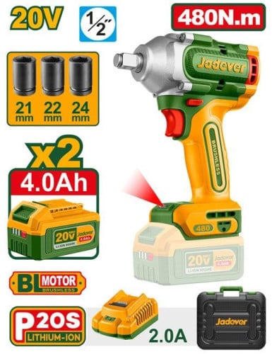 Jadever 12V Cordless Drill (UJDCD1B483)
