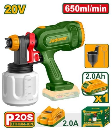 Jadever 20V Cordless Spray Gun (JDSU30664)
