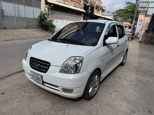 Kia Morning 07 Full ABS ឡានស្អាតអត់បុកប៉ះឯកសារគ្រប់