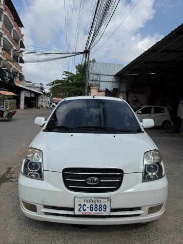 Kia Morning 07 Full ABS ឡានស្អាតអត់បុកប៉ះឯកសារគ្រប់
