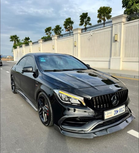 Mercedes Benz CLA 250 2016 Orange edition up CLA45 full body kit