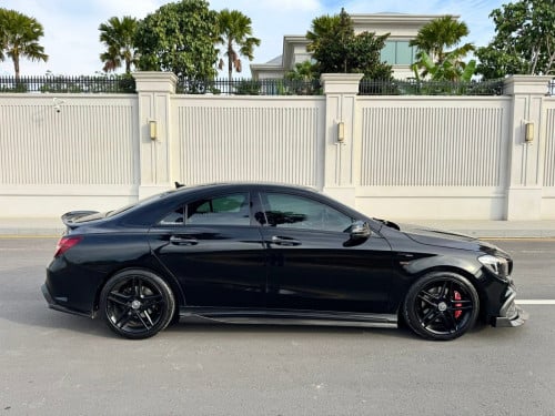 Mercedes Benz CLA 250 2016 Orange edition up CLA45 full body kit