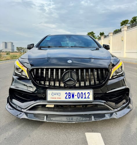Mercedes Benz CLA 250 2016 Orange edition up CLA45 full body kit