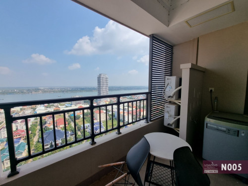 N005 | Bali Resort No.3, Chroy Changva 1 Bedroom Condo For Rent