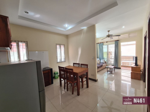 N461 | Western Fully Furnished 1 Bedroom with many windows for Rent in BKK3
