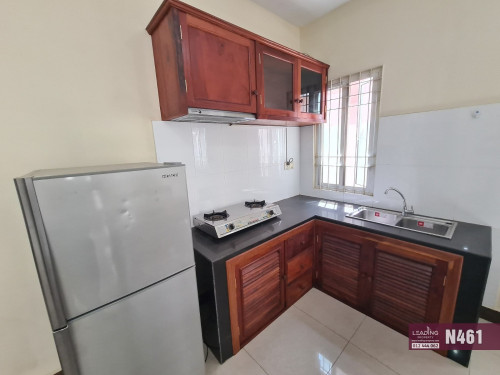 N461 | Western Fully Furnished 1 Bedroom with many windows for Rent in BKK3