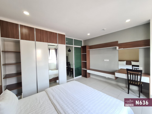N636 | Boeng Trabek, Rooftop Swimming Pool 1 Bedroom Apartment For Rent Free Serv