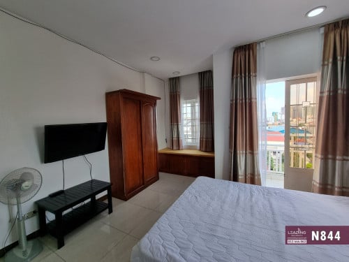 N844 | Fully Furnished Elevator and Bright Apartment 1 Bedroom For Rent