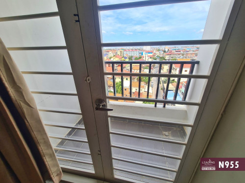 N955 | Elevator Furnished 1 Bedroom Apartment For Rent in Toul Sangke Area