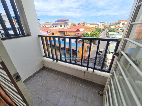 N956 | Elevator Furnished 1 Bedroom Apartment For Rent in Toul Sangke Area