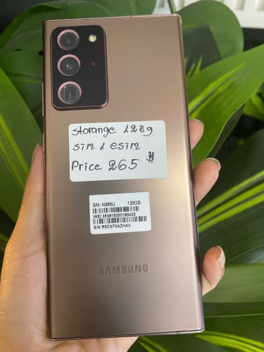 Note 20 Ultra (128g) 265$ទេបងៗតម្លៃសមរម្យ បងអាចឆាតសួរបាន🥰🥰
