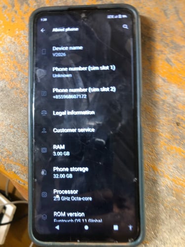 Oppo A3S vivo 18020
