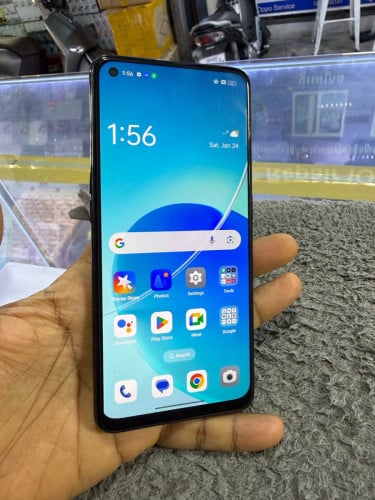 Oppo Reno6z 5G Ram8G Memory128G ក្រុមហ៊ុនសុីមពីរ មានឆ្នាំងសាក