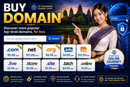 Perfect Buy Domain Registration in Cambodia