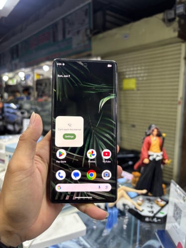 Pixel6pro 128G Ram12G Sim2 ESIM សានុំបែកខ្នង