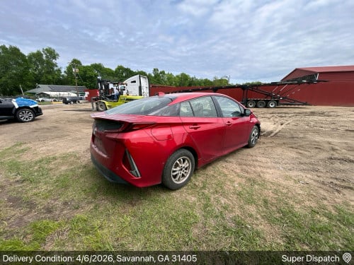 PRIUS PRIME 2017 FULL ADVANCE ពណ៍ក្រហម
