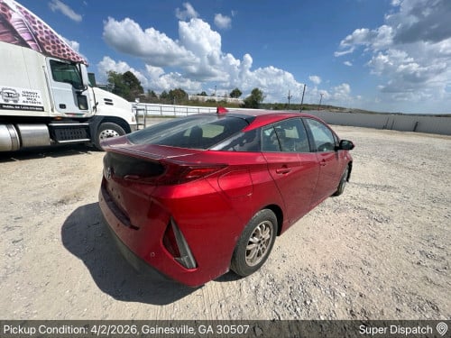 PRIUS PRIME 2017 FULL ADVANCE ពណ៍ក្រហម