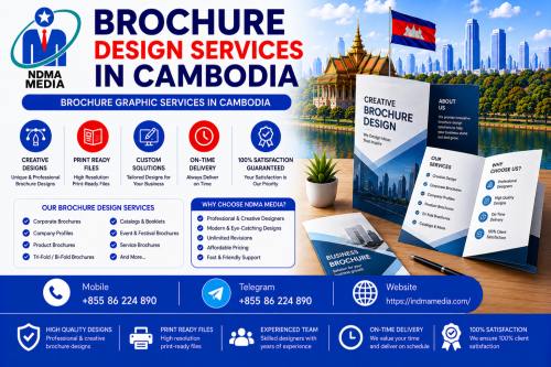 Professional Brochure Design Services in Cambodia