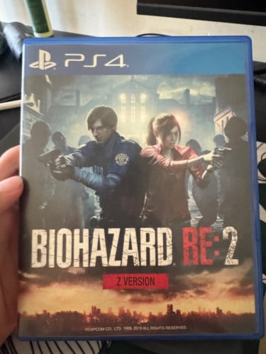 Ps4 game Biohazard RE2