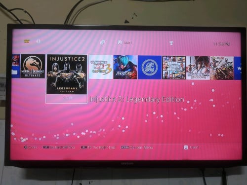 Ps4 pro 1 + hhd 1T =2T controller 3