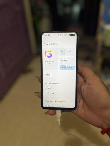 Redmi K30សានុំបែកខ្នងលេងតែមហេីយ