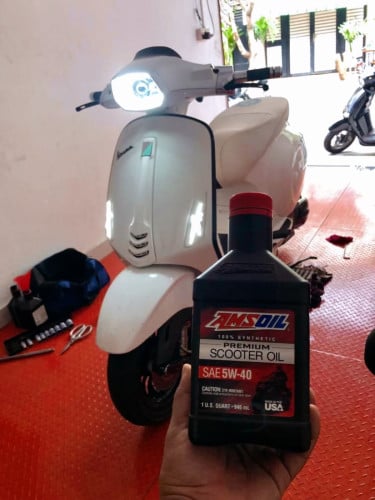 RWD Lubricants មានលក់ និងប្តូរប្រេងម៉ាស៊ីនម៉ូតូ
