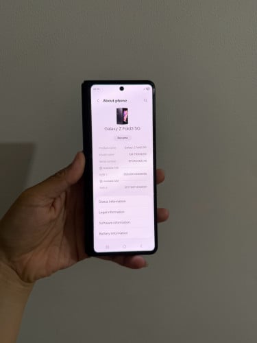 Sell Z Fold 3 ram12g rom256g Sim2 Company 98%