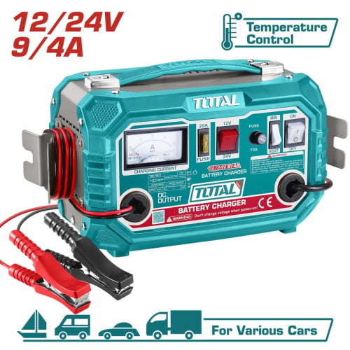 Total 12V/24V Automotive Battery Charger (TBC1601)