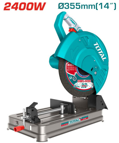 Total 2400W 355mm (14") Chop Saw / Cut-Off Saw (TS9243558)