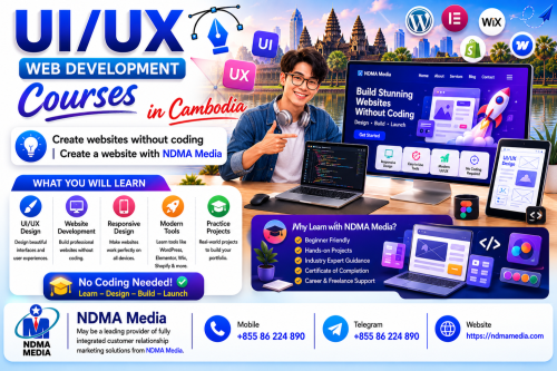 UI/UX Web Development Courses in Cambodia