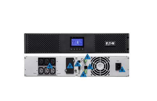 Used Eaton UPS 1000IR 230V Rackmount 2U