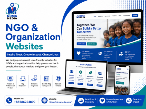 Website for NGOs & Organizations