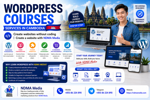 WordPress Courses & Services in Cambodia