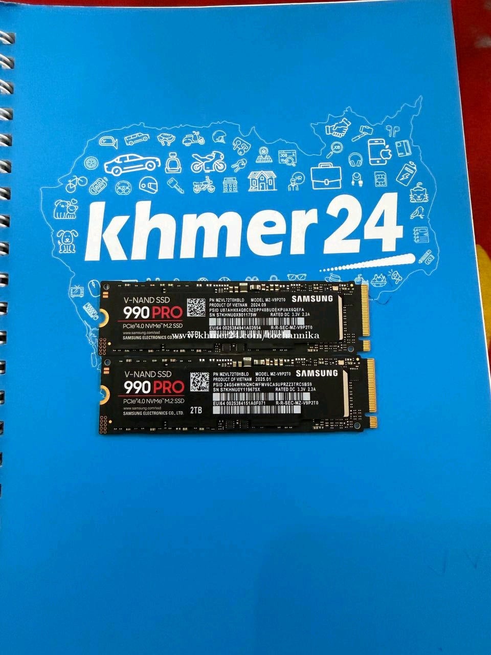 Samsung 990 PRO NVMe M.2 SSD PCIe 4.0 2TB