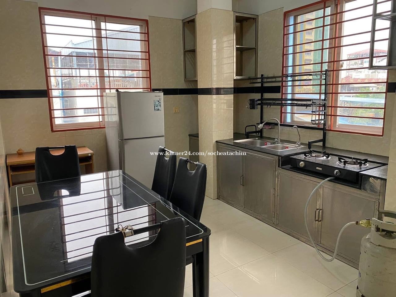 Service Apartment in bkk2 available for rent ✅Good price 360$/month