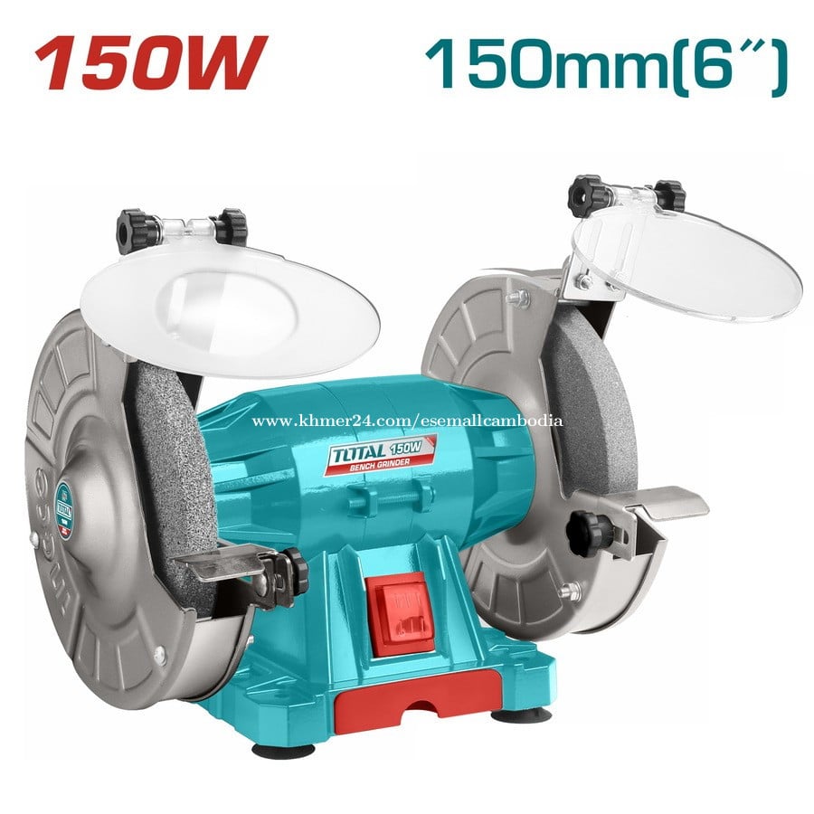 Total 150W 150mm (6") Bench Grinder (TBG15015)