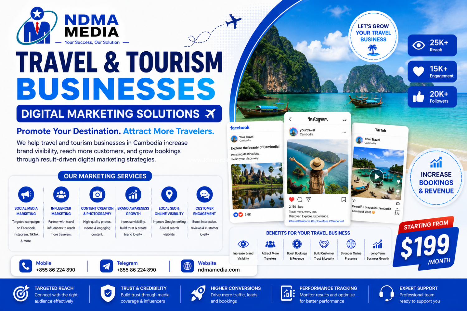 Travel & Tourism Businesses services Cambodia