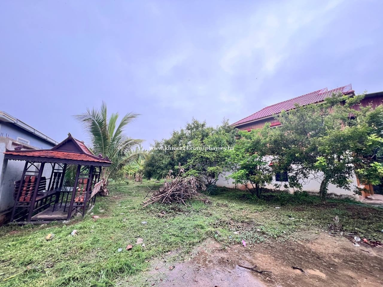 ដីជាប់ទន្លេសម្រាប់លក់នៅខាងកោះក្របី