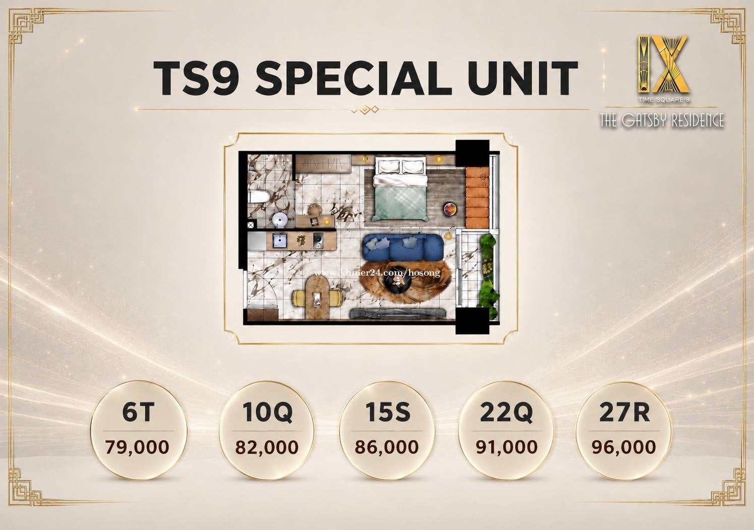 ๐ฃ Time Square Series Mid-Year Deal โ Own a Condo at Pre-Sale Prices Starting from Only $79,000 Bkk1