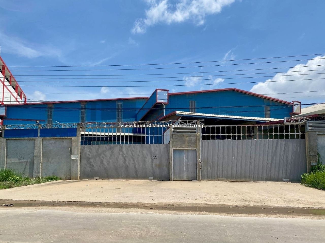 ឃ្លាំងសំរាប់ជួលព្រៃសរ / Warehouse for rent Prey Sar