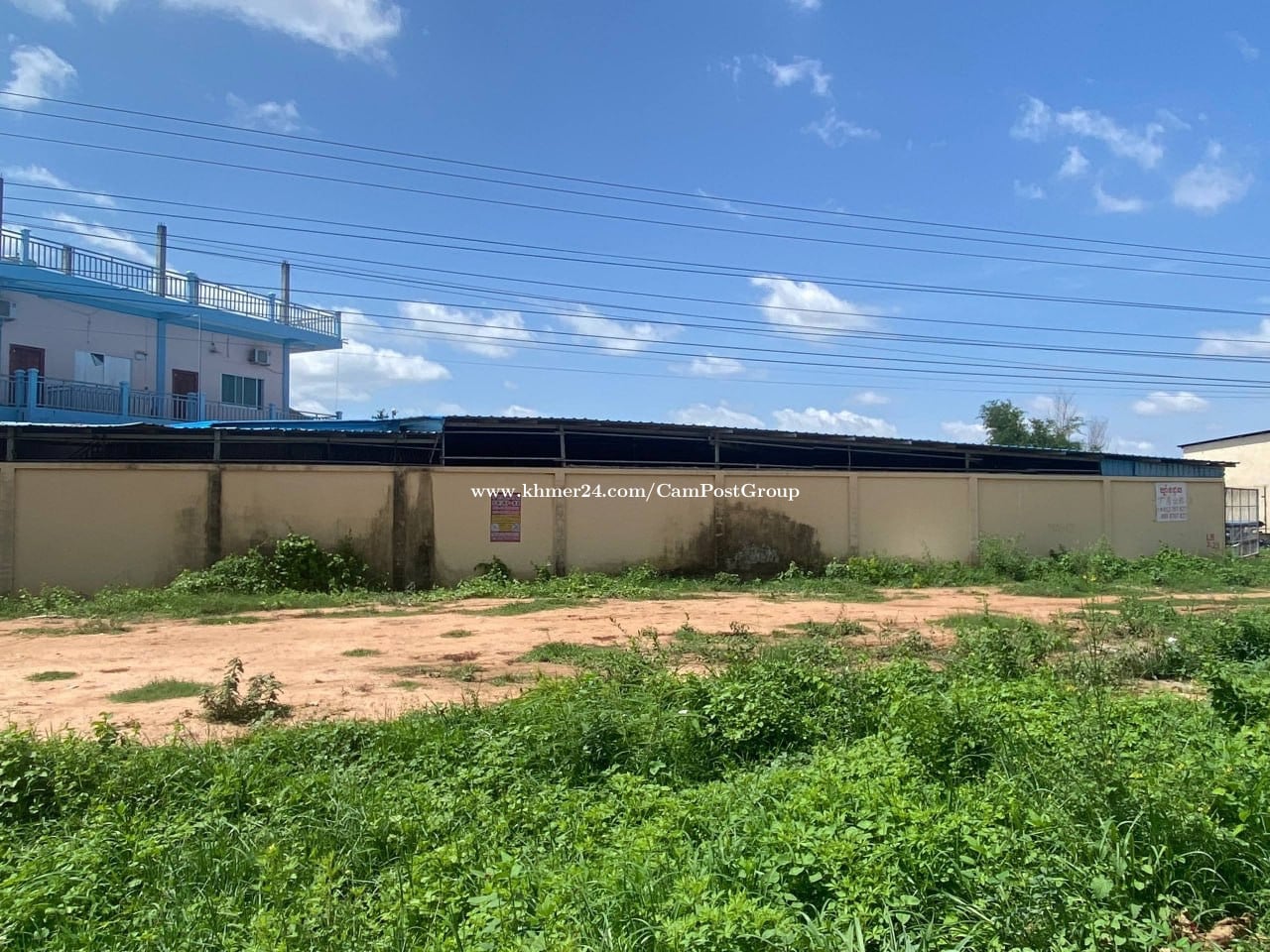ឃ្លាំងសំរាប់ជួលផ្លូវជាតិលេខ៣ / Warehouse for rent Road3