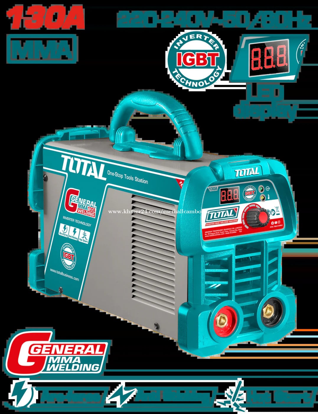 130A Inverter MMA Welding Machine (TW213059)