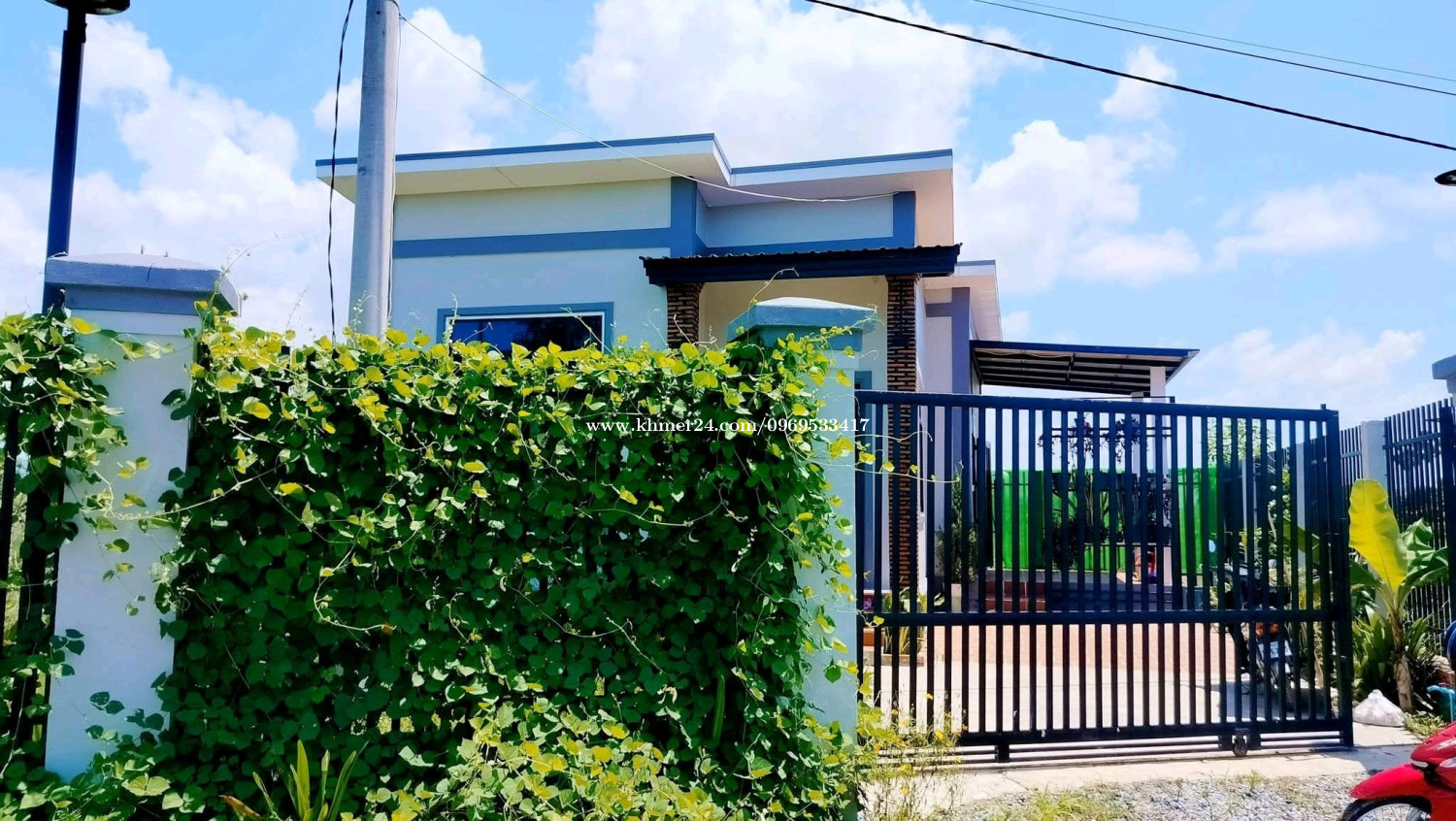 A private house for rent in Kampot