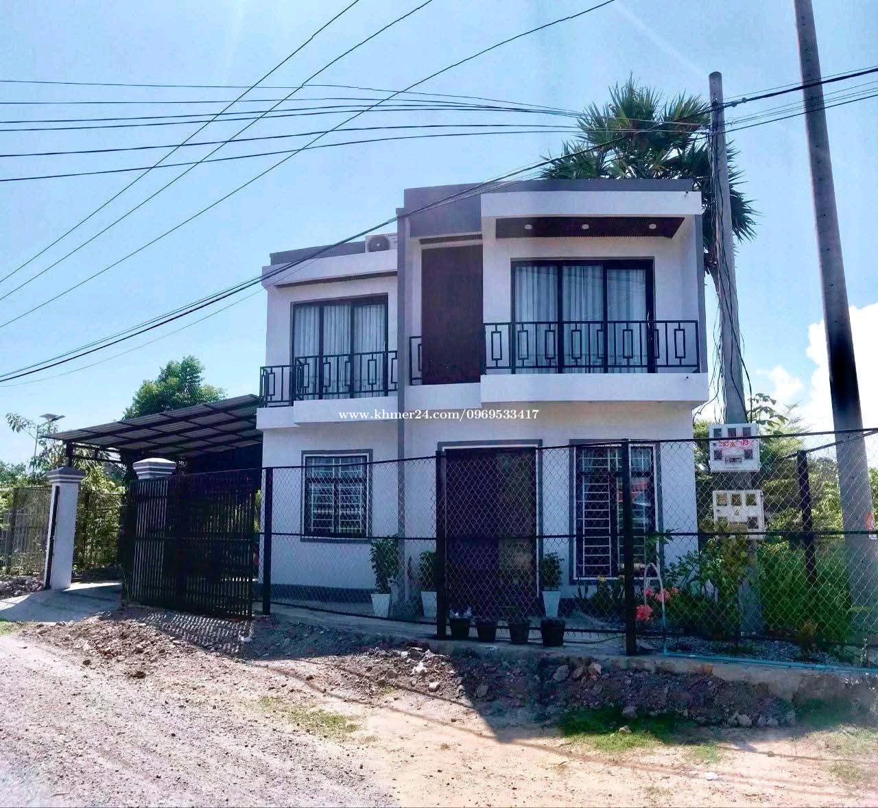 A private house for rent in Kampot