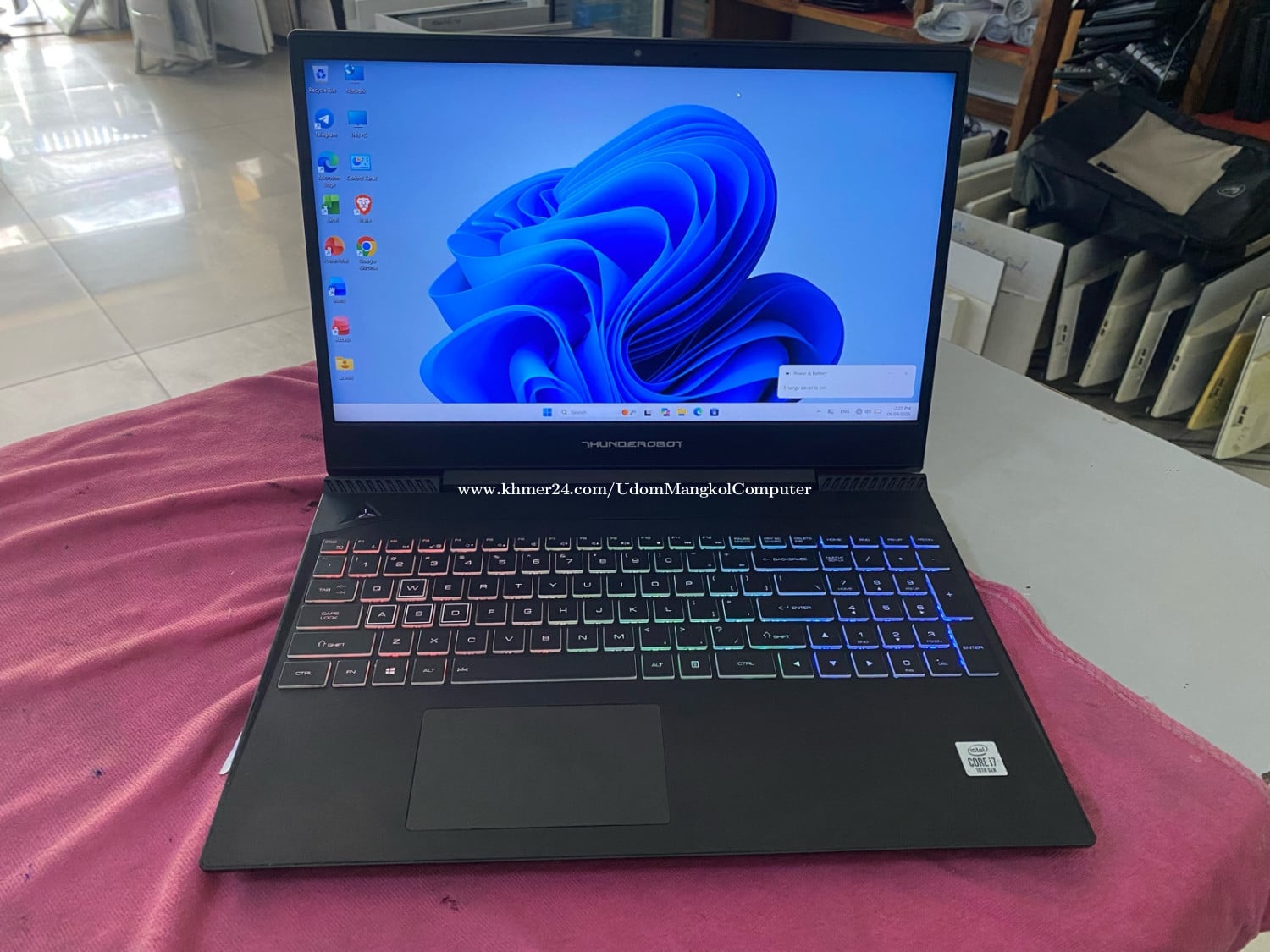CPU i7 10th ram16G តំលៃ345$