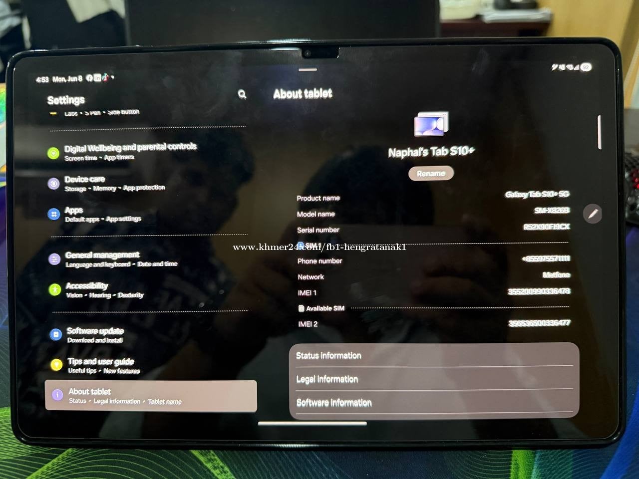 Galaxy tab s10 Plus