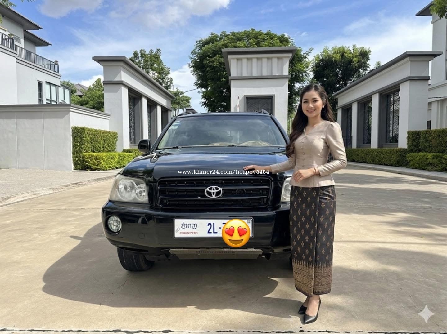 Highlander 2002 ប់ុង1 limited បងៗស្រលាញ់ខ្មៅដឹងតែត្រូវចិត្តហេីយ