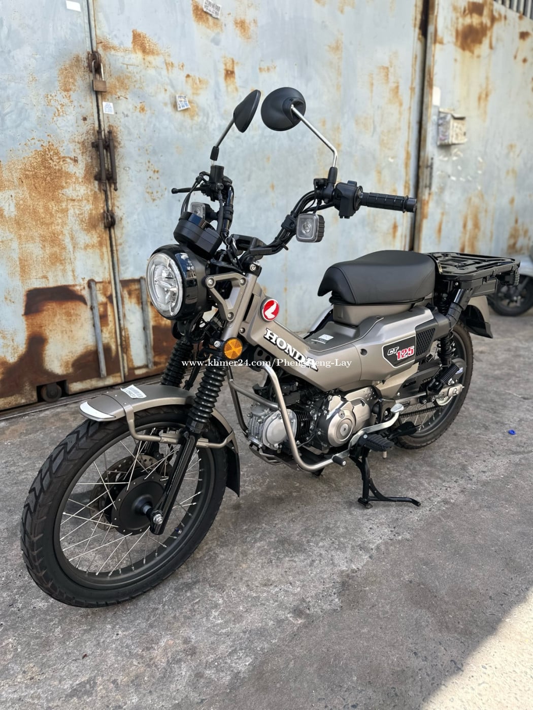 Honda CT125 ជប៉ុនឆ្នាំ2024 ប្រេី2ពាន់km